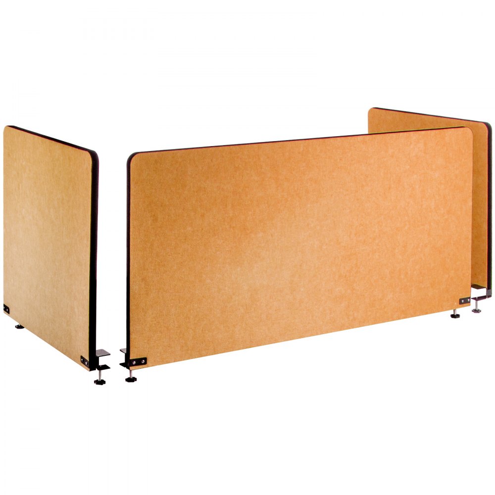 VEVOR Desk Divider 48'' Desk Shield Office Desktop Partition Privacy Screen
