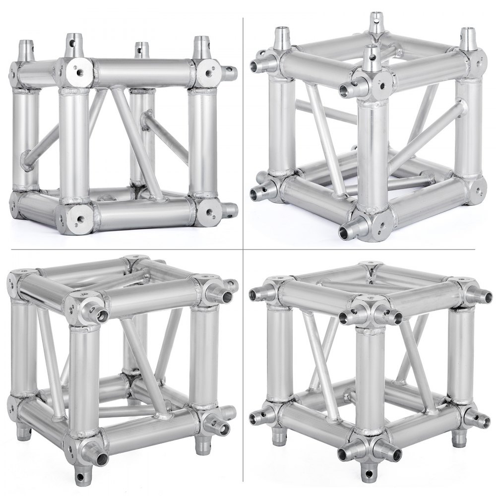 12" Light Stand Truss Square Corner Junction Box 2/6 Way Fits Global Truss F34