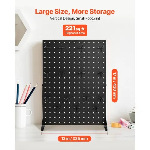 Pegboard Wall Organizer Home Office Display Metal Shelf Hooks Panel Peg Board Al Pegboard Wall Organizer Home Office Display Metal Shelf Hooks Panel Peg Board Al