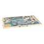 VEVOR 1500 Piece Rotating Puzzle Board with 5 Drawers and Cover, 86x63cm Portable Wooden Table, Jigsaw Puzzle Accessories for Adults, Puzzles Organizer Storage System, Birthday Gift for Mom
