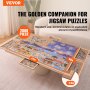 VEVOR 2000 Piece Puzzle Board with 6 Drawers and Cover, 40.2"x29.4" Rotating Wooden Jigsaw Puzzle Plateau, Portable Puzzle Accessories for Adult, Puzzle Organizer & Puzzle Storage System, Gift for Mom