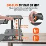 VEVOR Standing Desk Converter, Two-Tier Stand up Desk Riser, 31.5 inch Large Sit to Stand Desk Converter, 5.5-20.1 inch Adjustable Height, for Monitor, Keyboard & Accessories Used in Home Office