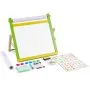 VEVOR Tabletop Art Easel for Kids, 3-in-1 Wooden Double-Sided Kid's Art Easel with Magnetic Whiteboard, Chalkboard, Paper Roll, Foldable Portable Drawing Board with Painting Accessories for Boys Girls