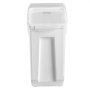VEVOR Contenedor de arroz para almacenar, 20 L (4,5 galones) x 2, contenedor grande para comida para perros, contenedor para cereales, harina, ingredientes de cocina, contenedores de comida para mascotas con ruedas, 2 tazas medidoras, tapa hermética, paquete de 2