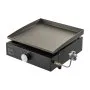 VEVOR Commercial Griddle, 16.9" Heavy Duty Manual Flat Top Griddle, Countertop Gas Grill with Non-Stick Cooking Plate, Steel Natural Gas Griddle, 2-Burners Restaurant Portable Grill -  22,000 BTU