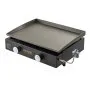 VEVOR Commercial Griddle, 22.4" Heavy Duty Manual Flat Top Griddle, Countertop Gas Grill with Non-Stick Cooking Plate, Countertop Gas Griddle, H-Shaped Burner Restaurant Portable Grill, 13,000 BTU