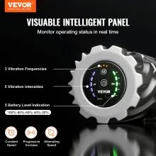 VEVOR Vibrating Foam Roller 5 Intensities & 3 Frequencies Electric Foam Roller