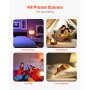 VEVOR Smart Light Bulbs A19 E26 Smart Bulb Works with Alexa & Google 4 Pack
