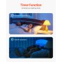 VEVOR Smart Light Bulbs A19 E26 Smart Bulb Works with Alexa & Google 4 Pack