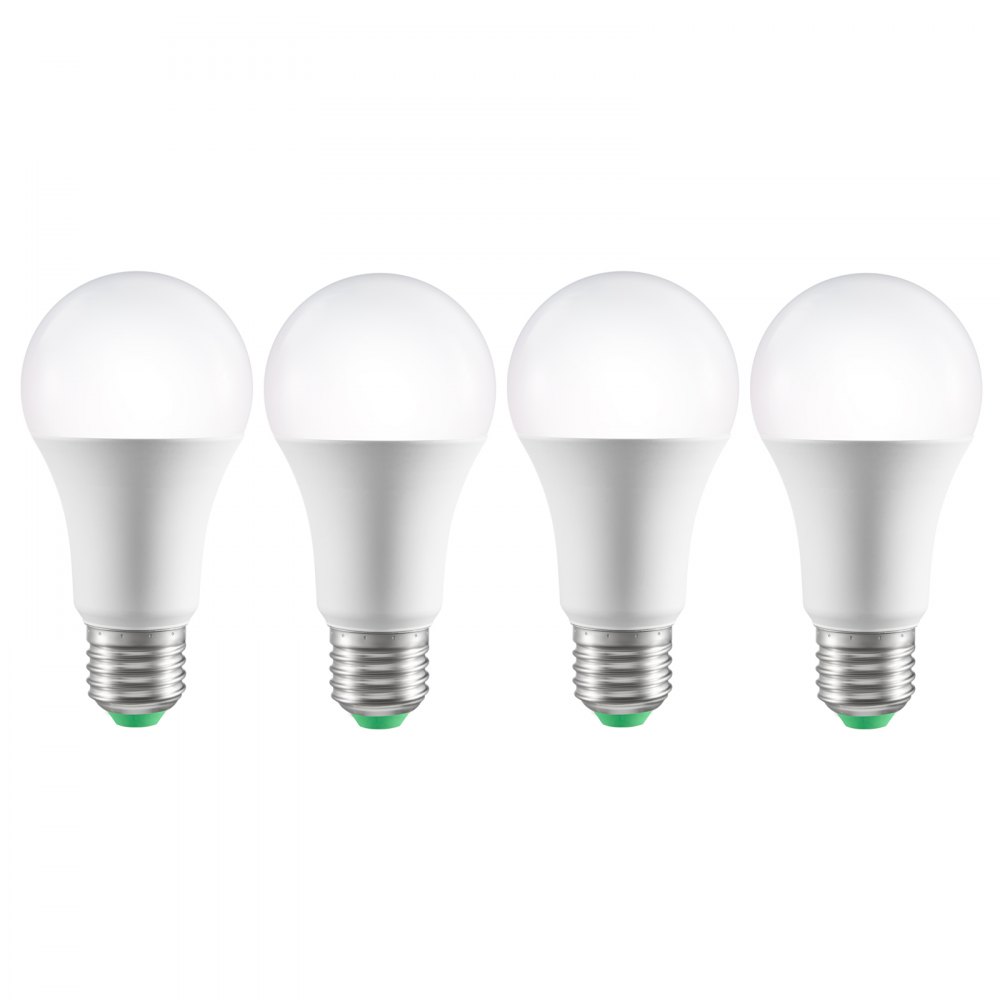 VEVOR Smart Light Bulbs, 4-Pack, 9W Multicolor LED Bulbs, 800 Lumens with Smart Control Compatibility for Vera, Google Assistant, Amazon Alexa, iOS, Android, RGB Color Changing