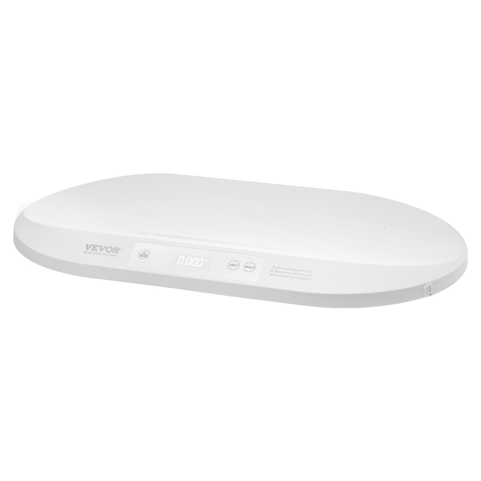 VEVOR Baby Scale, Smart Bluetooth Infant Scale with Measuring Tape, Digital Toddler Scale for Weight and Height Track - with Hold & Tare Function, 5 Units for Babies, Toddlers, Pets, 88LBS Capacity