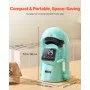 Auto Hat Heat Press Machine with 2pcs Interchangeable Platens Touchscreen Green