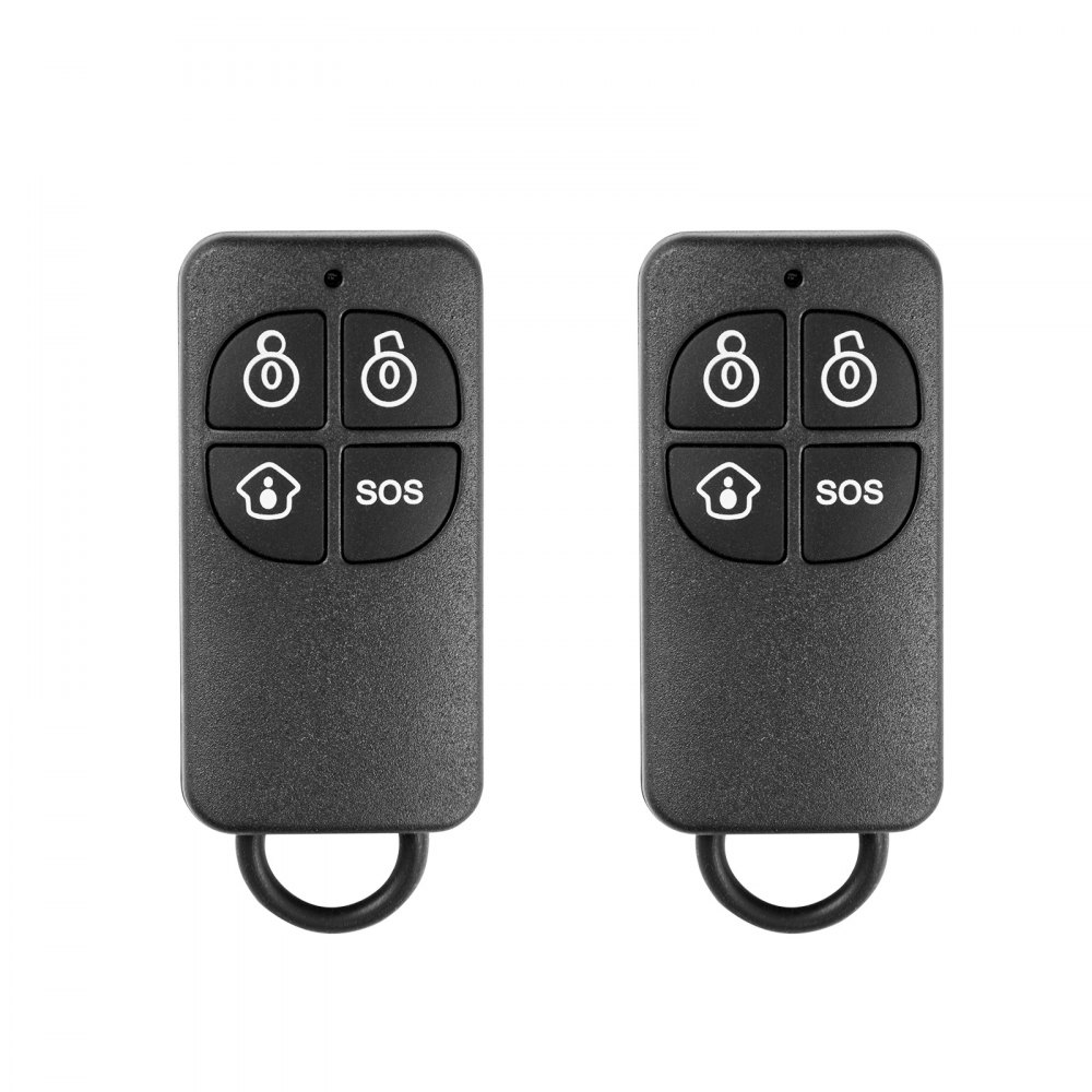 VEVOR Door Chime, DC 12V, Wireless Door Open Contact Sensor Alarm Chime with 656 ft Range, Remote Control with App, Doors Ringer Alert for Business, Store, Home, Office (6 Sensors + 1 Receiver)
