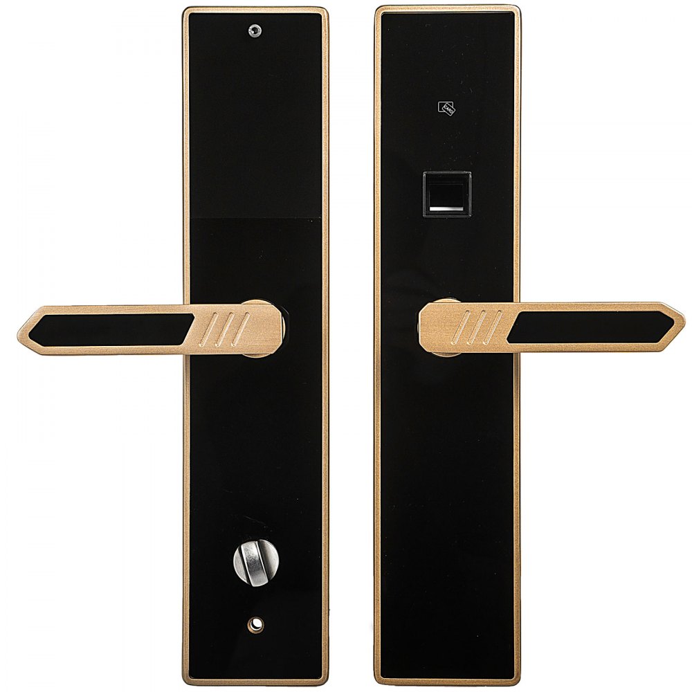 4 In1 Digital Smart Door Lock Security Anti-theft Reversible Handle Durable High Sensitive
