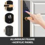 Digital Electronic Code Door Lock App Fingerprint Touchscreen Keyless Smart Lock