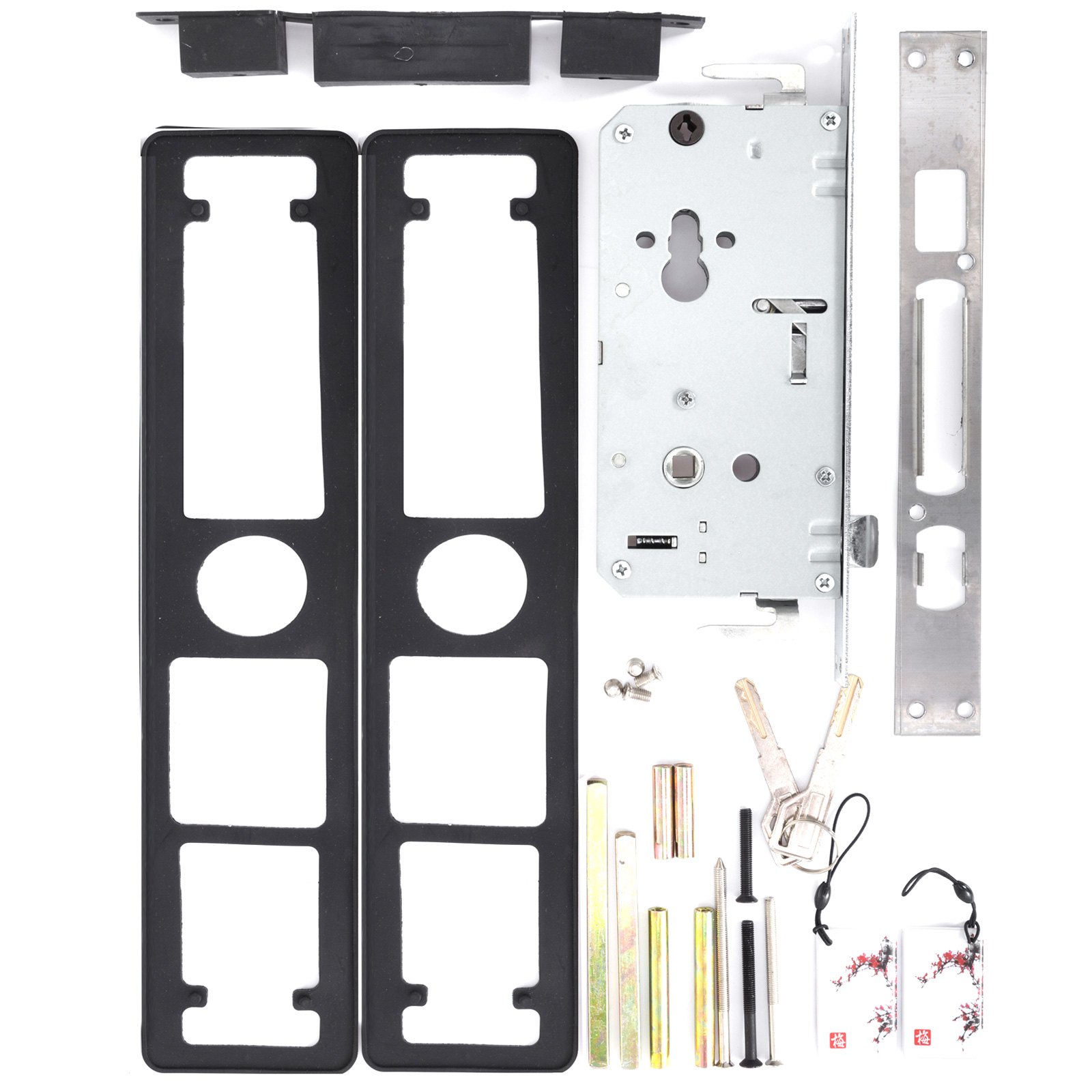 4 In1 Digital Smart Door Lock Security Anti-theft Reversible Handle Durable High Sensitive