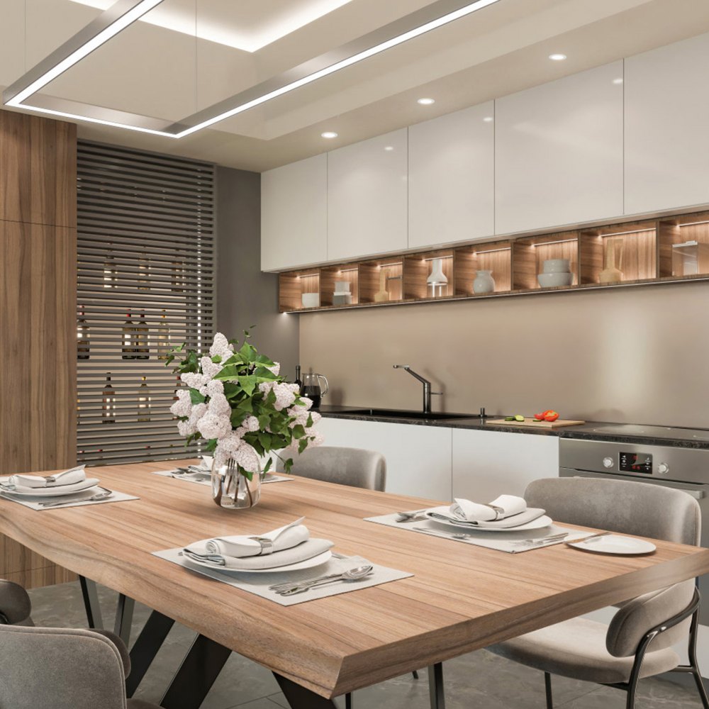 VEVOR LED Recessed Ceiling Light, 4 Pack Ultra Thin 1200LM Canless Ceiling Wafer Light, Dimmable Canless Wafer Downlight, Pot Lights, Energy Efficient Recessed Lighting for Home, café, Office, FCC