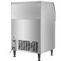 VEVOR 110V Commercial Ice Machine 220LBS/24H, Snow Flake Maker with 122LBS Ice Storage, Stainless Steel Construction, Quiet Operation, Auto Clean, Air Cooling, Professional Refrigeration Equipment