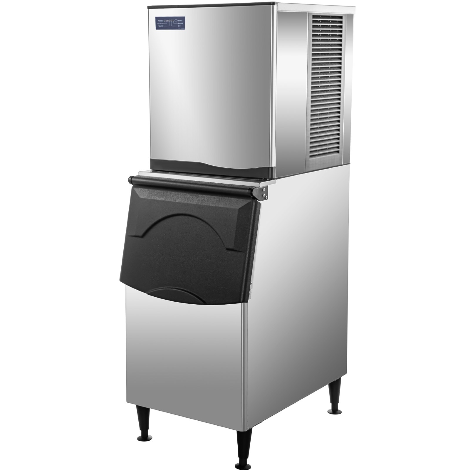 VEVOR Flake Ice Machine 496 LBS/24 H Commercial Ice Machine Maker,Snowflake Ice Maker with 353 LBS Ice Storage Capacity, Commercial Snow Flake Ice Maker, with Water Filters