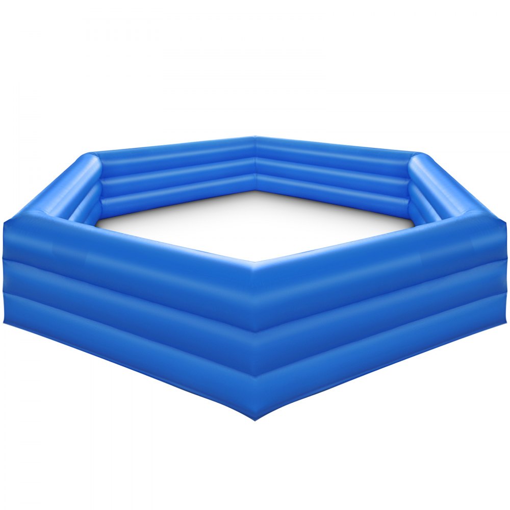 VEVOR 15 ft Gaga Ball Pit, Inflatable with Electric Air Pump, Gagaball Court Inflates in Under 3 Minutes, for Outdoor and Indoor School Family Activity