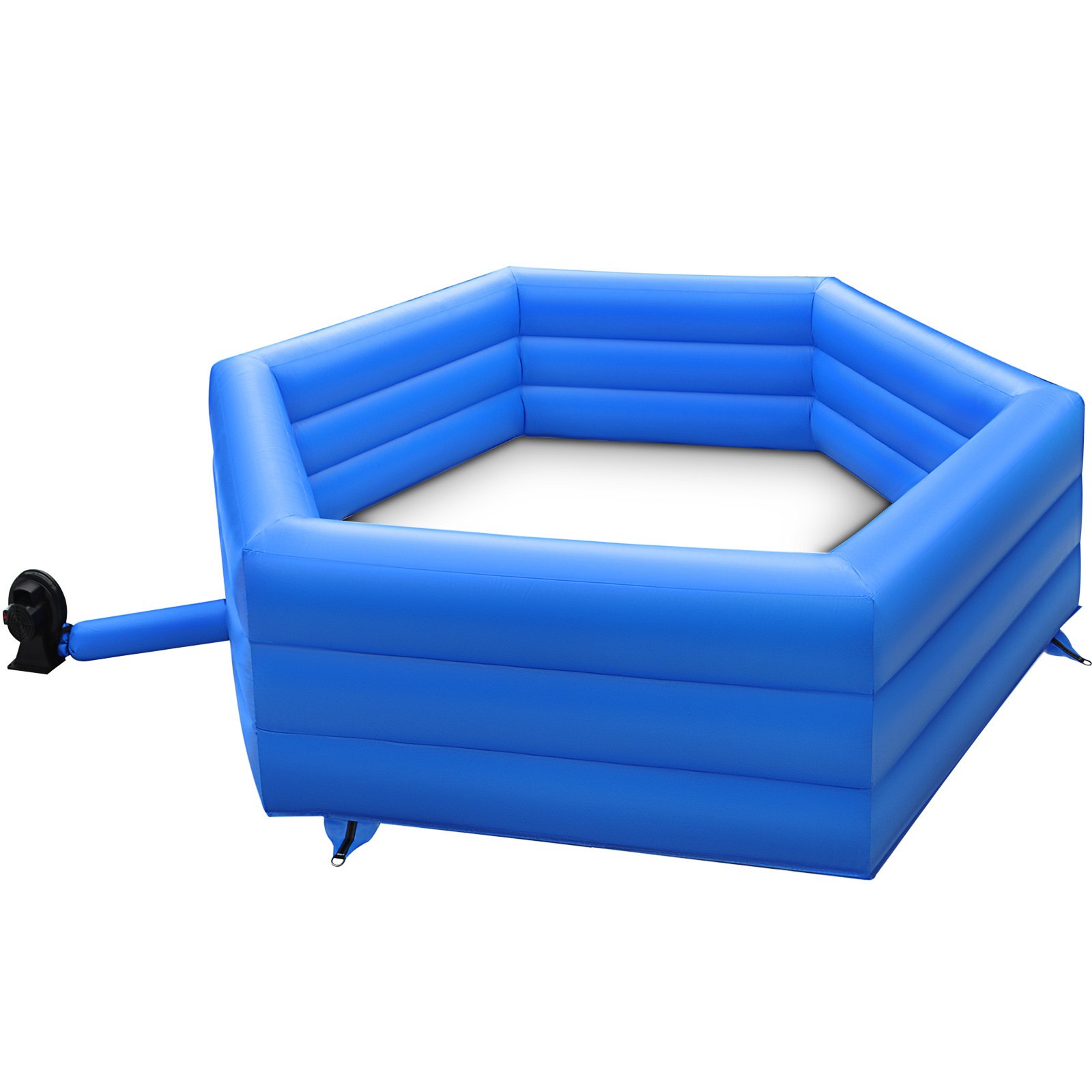 VEVOR 15 ft Gaga Ball Pit, Inflatable with Electric Air Pump, Gagaball Court Inflates in Under 3 Minutes, for Outdoor and Indoor School Family Activity