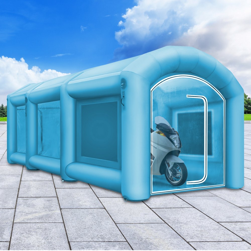 VEVOR 20x10x8Ft Inflatable Spray Booth Custom Tent Paint Booth Inflatable