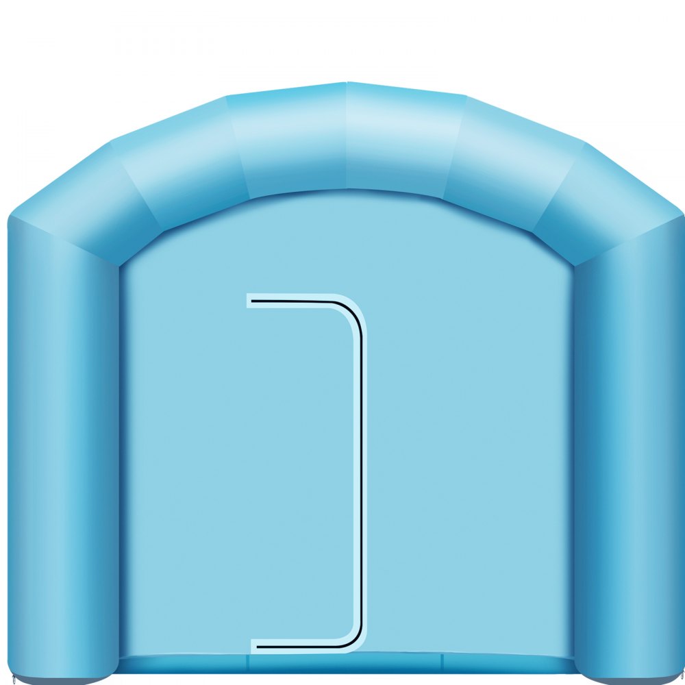 VEVOR 20x10x8Ft Inflatable Spray Booth Custom Tent Paint Booth Inflatable