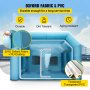 VEVOR Inflatable Paint Booth, 19.69x13.12x8.53 ft Spray Paint Booth, Powerful 750W+350W Blowers Inflatable Spray Booth with Air Filter System, Car Paint Booth for Car Parking Tent Workstation