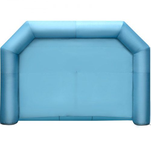 VEVOR Inflatable Tent 26x13x10Ft Inflatable Spray Booth Custom Tent Inflatable Paint Booth Tent Car Paint Booth Giant Workstation 210D Oxford Fabric With 2 Blowers