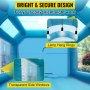 26x13x10FT Inflatable Spray Booth Paint Tent Mobile Portable Car Workstation US