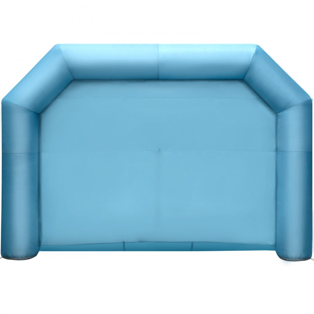 VEVOR Portable Inflatable Paint Booth, 8 x 4 x 3 m Inflatable Spray Booth, Car Paint Tent Air Filter System & 2 Blowers, Upgraded Blow Up Spray Booth Tent, Auto Paint Workstation Motorcycle Garage