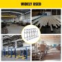 VEVOR Vertical Bar Rack, 60"W x 24"D x 60"H Vertical Material Bar Rack, 5 Rays Vertical Bar Storage Rack, 660 LBS Capacity Vertical Pipe Storage Rack, for Storing Lumbers, Pipes, Other Long Material