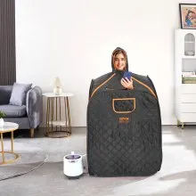 VEVOR Portable Steam Sauna Tent 1200W Personal Spa Loss Weight Detox Therapy