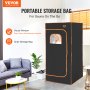 VEVOR Portable Steam Sauna Tent Full Size 2000W Personal Sauna Blanket W/ Chair,880 x 880 x 1780 mm