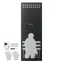 VEVOR 10-12 Gun Safe, Long Gun Cabinet for Rifles and Pistols, Quick Access Rifle Safe with 4 Pistol Pockets and 3 Adjustable Racks, Large Digital Cabinet with Key and Password Lock(Assembly Required)