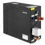 Generador de vapor VEVOR, sistema de ducha de vapor de 4 kW con controlador para sauna doméstica, baño spa, kit de drenaje automático comercial con protección contra sobrecalentamiento, funcionamiento en seco y sobrepresión, eficiente de 10 minutos a 24 horas, color negro.