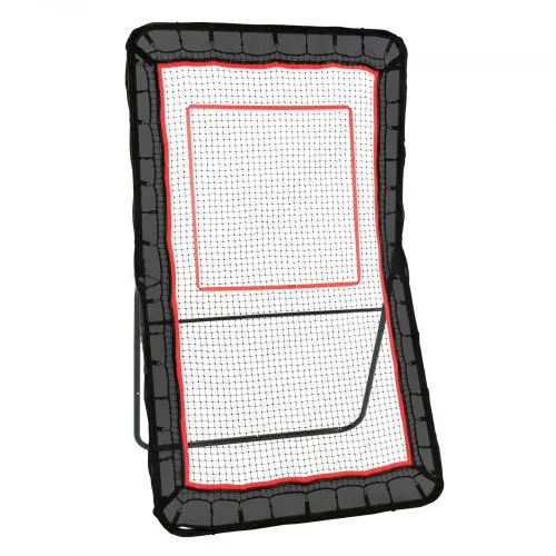 Filet Rebondisseur De Volleyball Réglable SHGYMY – Entraînement – Cadre Rouge 7ft