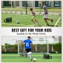 VEVOR 32"X12" Soccer Rebounder Board Portable Soccer Wall with 2 Angles Rebound