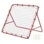 VEVOR Soccer Rebounder Rebound Net, Kick-Back 99.1x99.1 cm, Portable Football Training Gifts, Fully Adjustable Angles Goal Net, Aids & Equipment for Kids Teens & All Ages, Easy Set Up & Perfect Storage