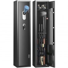 VEVOR Gun Safe Rifle Safe with Fingerprint Lock for 5 Rifles and 4 Pistols