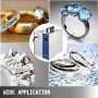 2L 1300W Jewelry Steam Cleaner Gold Silver Jewelry Steam Cleaning Machine 110V