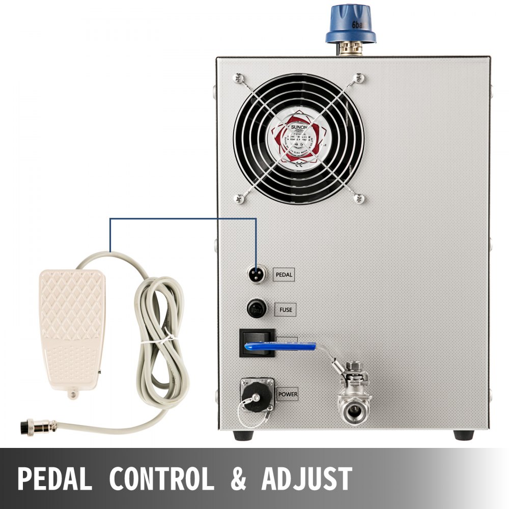 Jewelry Steam Cleaner Steam Jewelry Cleaner Machine 4L 1300W Jet Steam Cleaner