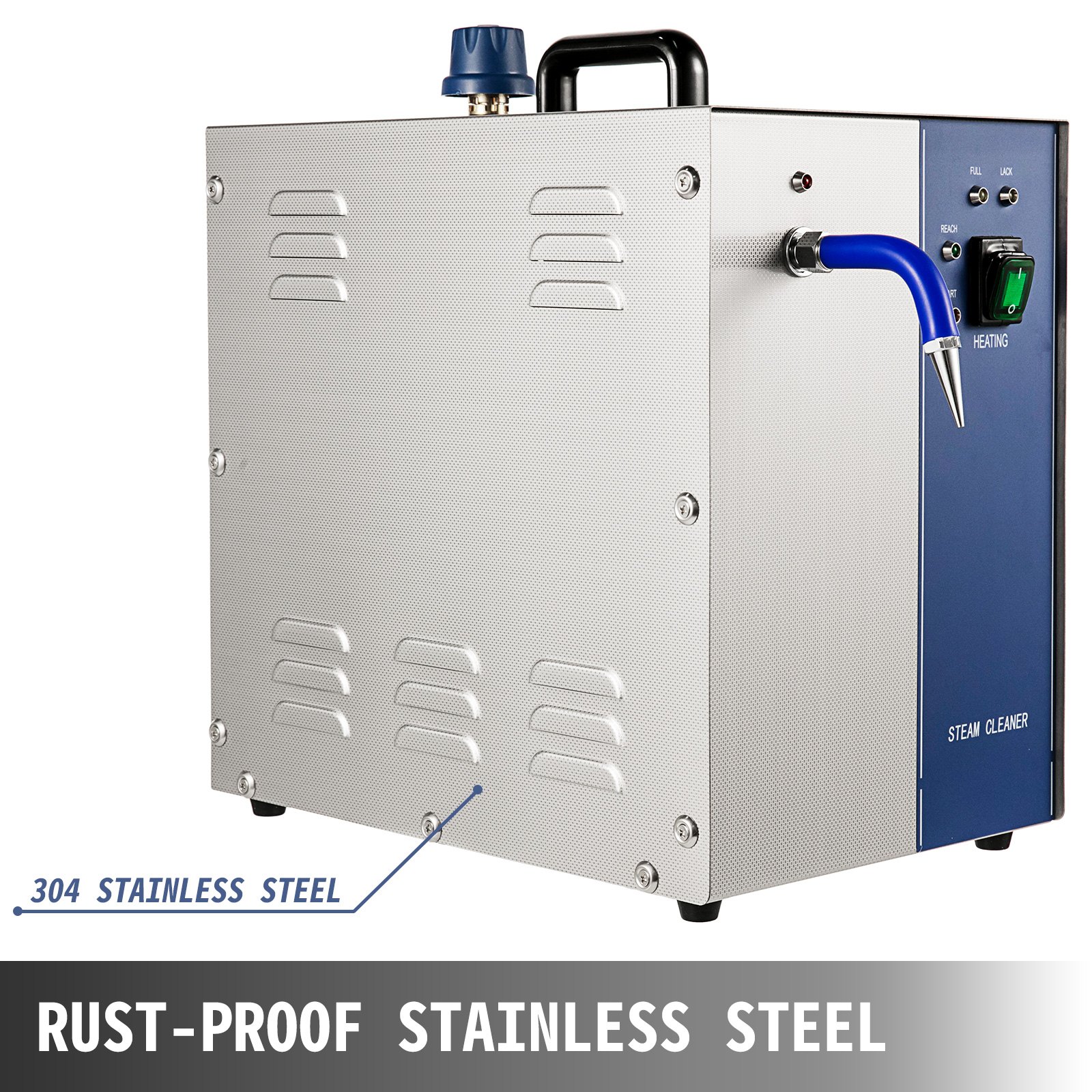 Jewelry Steam Cleaner Steam Jewelry Cleaner Machine 4L 1300W Jet Steam Cleaner