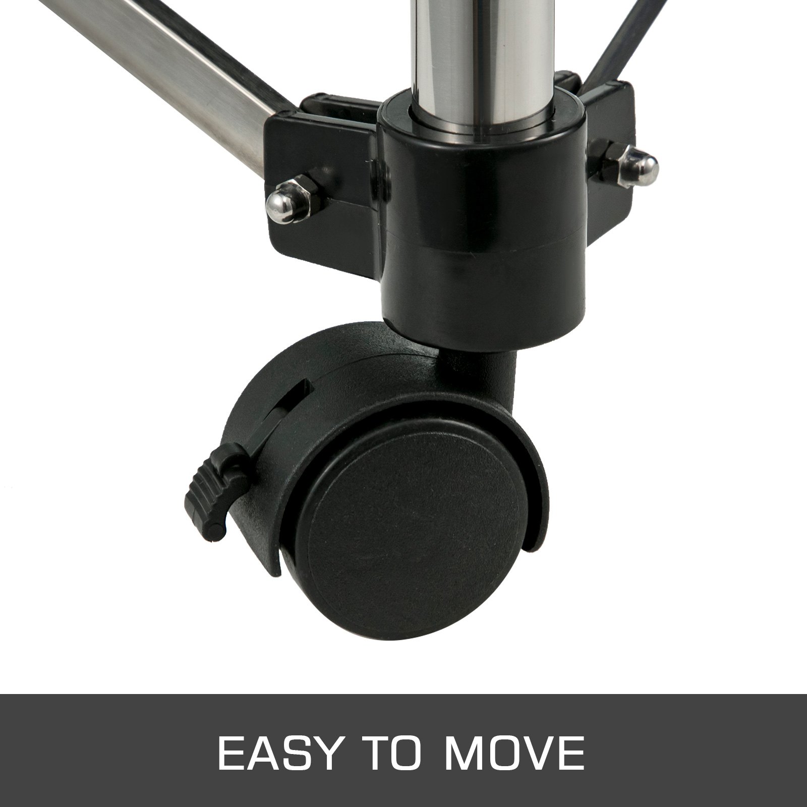 VEVOR Tennis Ball Cart Trolleys Basket 160 Balls Capacity w/ Wheels Portable