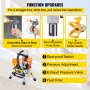 VEVOR High Pressure Airless Wall Paint Spray Gun Sprayer Machine Spraying 2000w