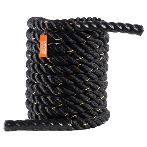VEVOR Battle Rope, Inch Diameter 30Ft Length Polyester
