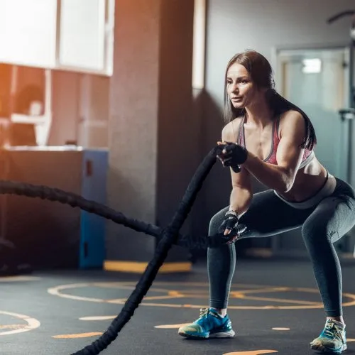 X1 Battle Rope Ropeless Battle Rope For Home Gym, HIIT Workouts