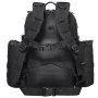 Rucsac tactic VEVOR, rucsac tactic militar de 25L cu design Molle și 3 compartimente, geantă de asalt militară pentru bărbați și femei, rucsac de echipament de poligon pentru aventură în aer liber, drumeții, vânătoare, negru