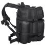 Rucsac tactic VEVOR, rucsac tactic militar de 25L cu design Molle și 3 compartimente, geantă de asalt militară pentru bărbați și femei, rucsac de echipament de poligon pentru aventură în aer liber, drumeții, vânătoare, negru