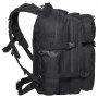Taktický batoh VEVOR, vojenský taktický batoh o objemu 45 l s designem Molle a 3 přihrádkami, armádní útočný batoh pro muže a ženy, batoh na střelnici pro outdoorové dobrodružství, turistiku, lov, černý